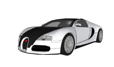 超精细汽车模型 布加迪威龙 Bugatti Veyron 16